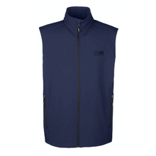 Load image into Gallery viewer, Men's Cruise Two-Layer Fleece Bonded Soft Shell Vest - Navy - Horatio Alger Association