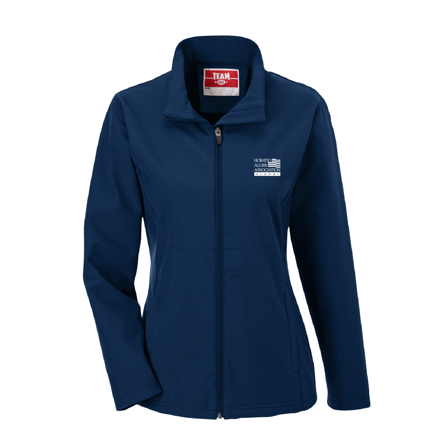 Women's Leader Soft Shell Jacket - Navy - Horatio Alger