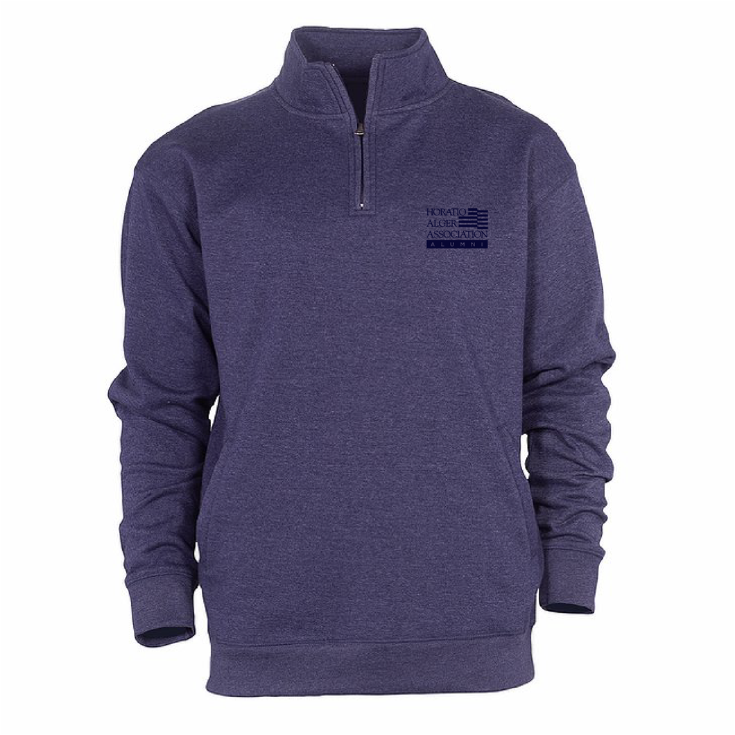 Horatio Alger Association Alumni Men's 1/4 Zip - Navy